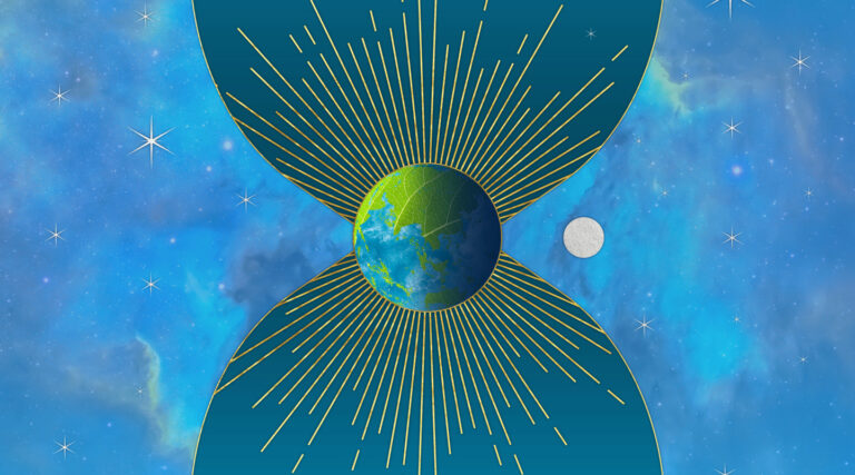 Artistic interpretation of the 2022 Solstice.