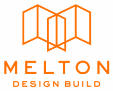 Melton Design Build Orange Logo