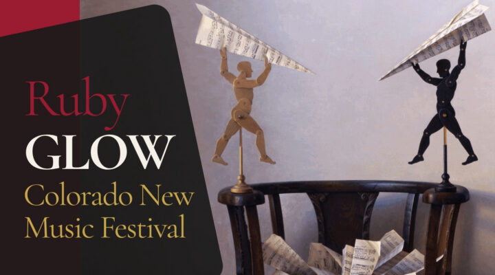 RubyGLOW: Colorado New Music Festival — Ars Nova Singers' 40th-anniversary concert, May 30, 2026 at Central Presbyterian Church, Denver. Joint performance with Kantorei and St. Martin's Chamber Choir featuring the world premiere of Terry Schlenker's 