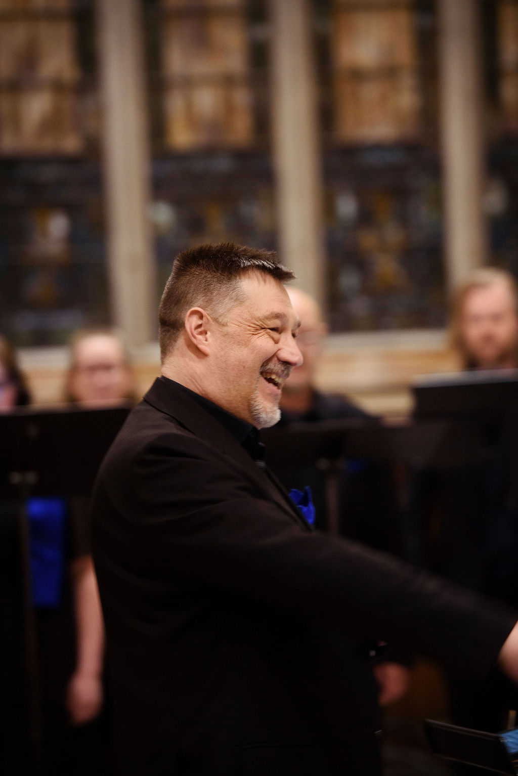 Timothy J. Krueger, founder and Artistic Director of St. Martin's Chamber Choir