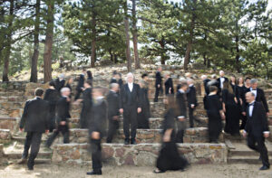 Ars Nova Singers performing in Boulder