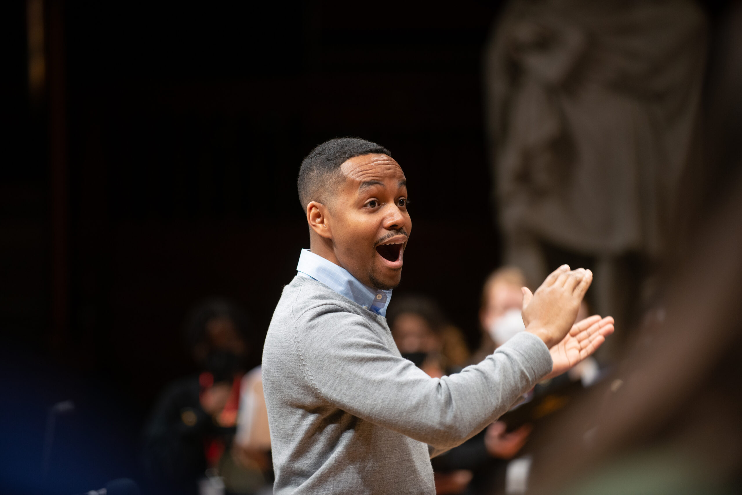 Marques L. A. Garrett conducting