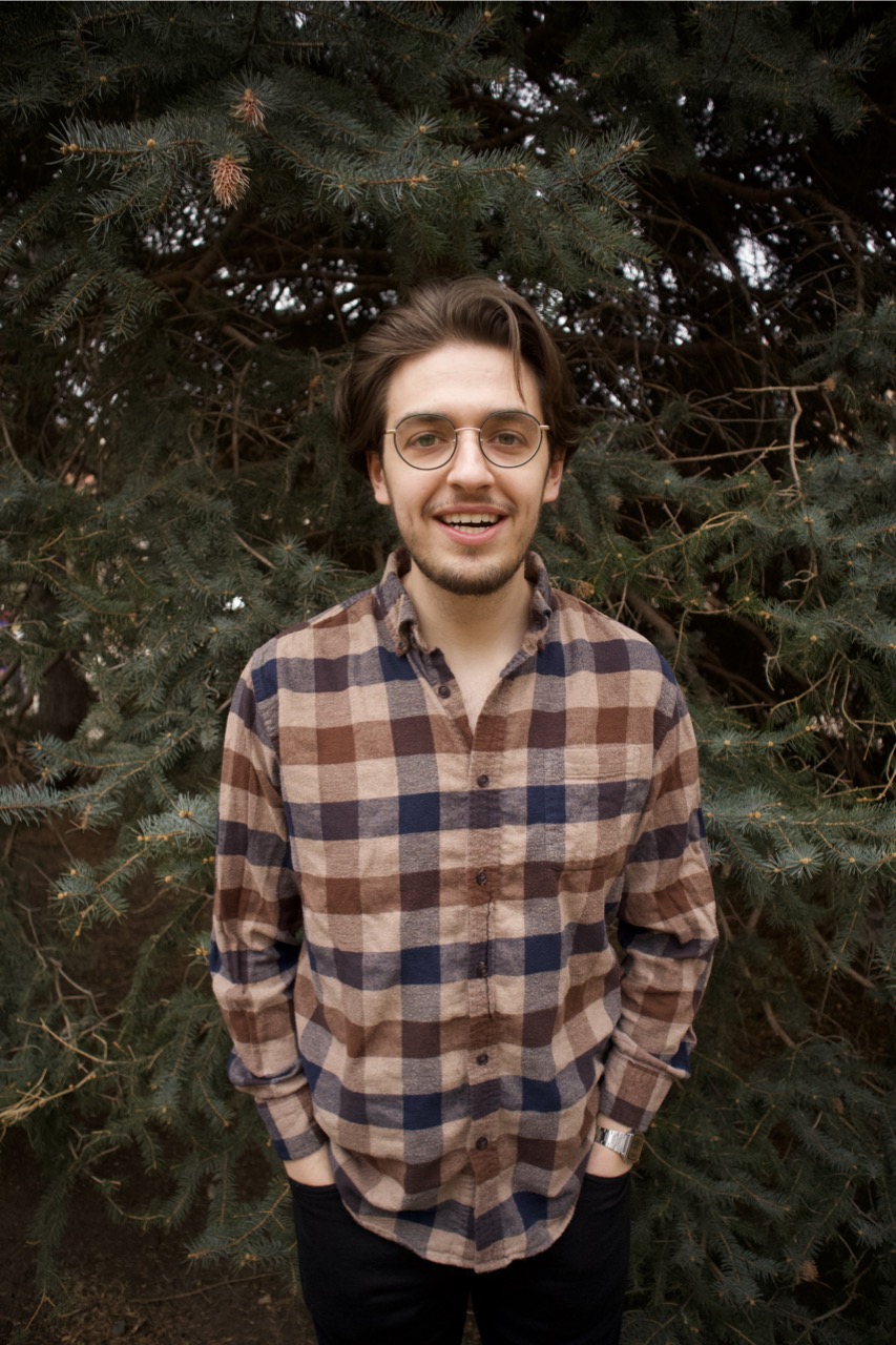 Gavin Kitchen, percussionist and vibraphonist, guest artist for Darkness & Light